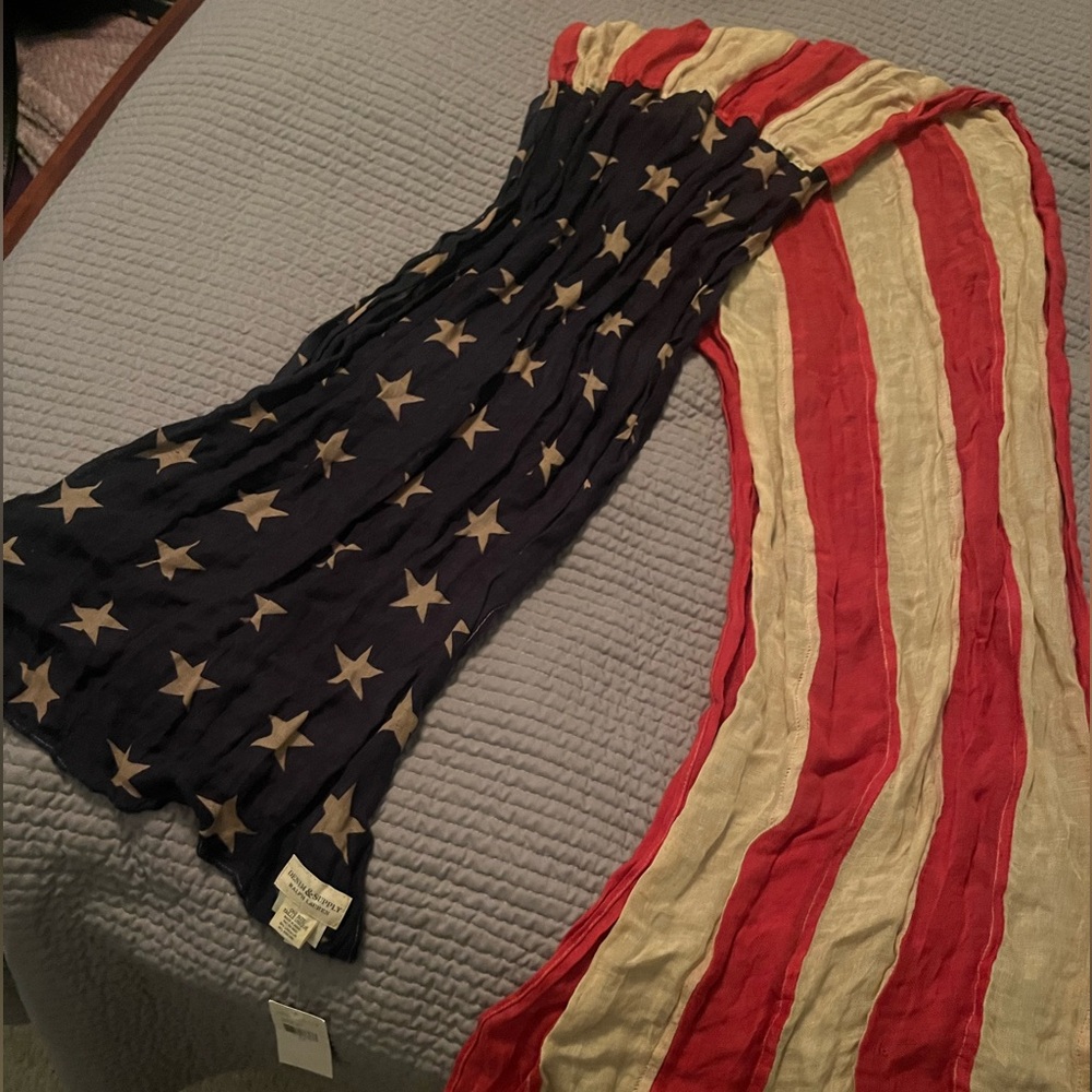 Ralph Lauren Red, White & Blue Scarf - NWT - Never Worn